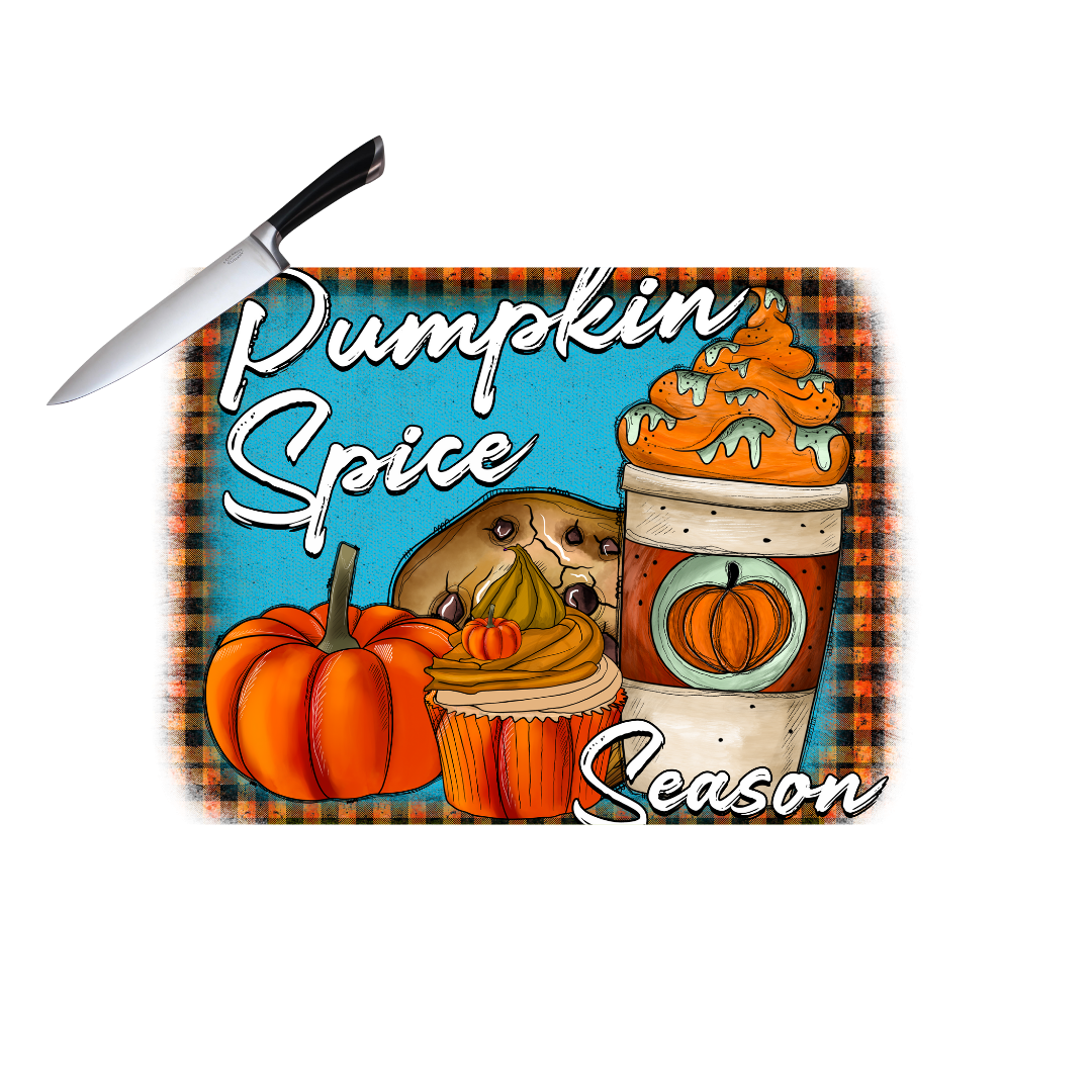 PUMPKIN SPICE CUTTING BOARD