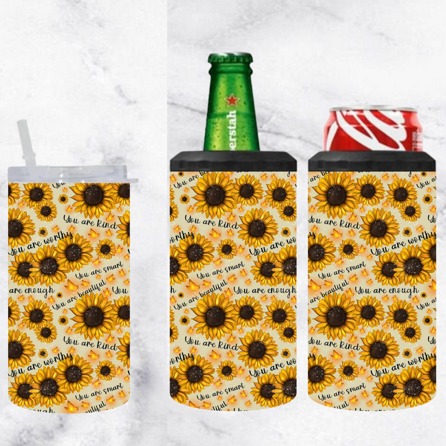 3 in 1 tumbler YOU ARE ENOUGH