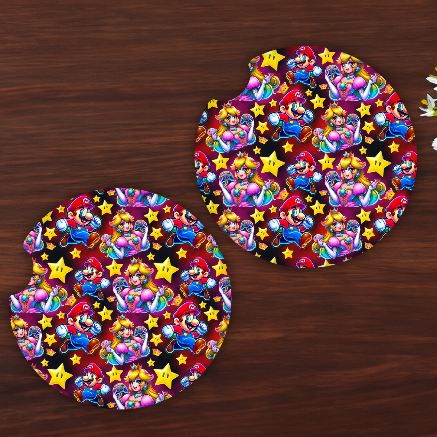 MARIO car coasters