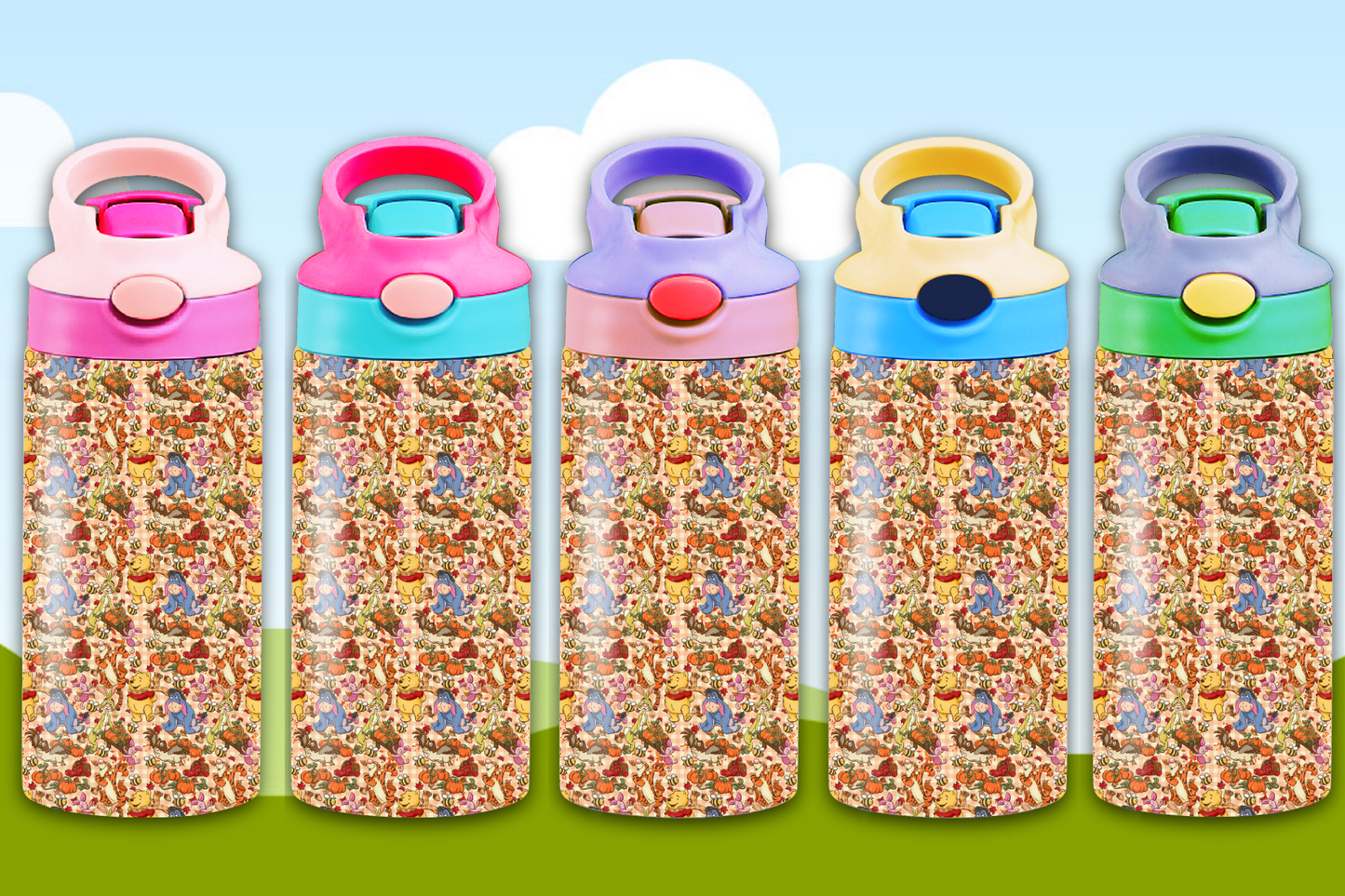 FALL WINNIE WATER BOTTLE