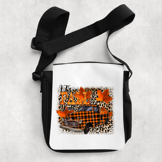 PLAID  FALL SHOULDER BAG