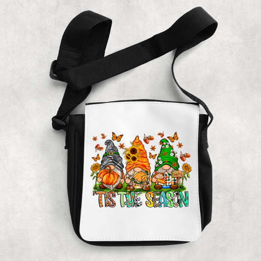 TIS THE SEASON GNOME  SHOULDER BAG