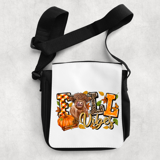 COW FALL VIBES  SHOULDER BAG