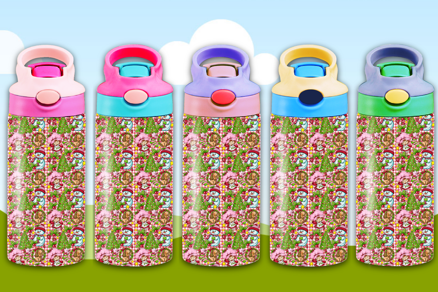 STRAWBERRY GIRL WATER BOTTLE