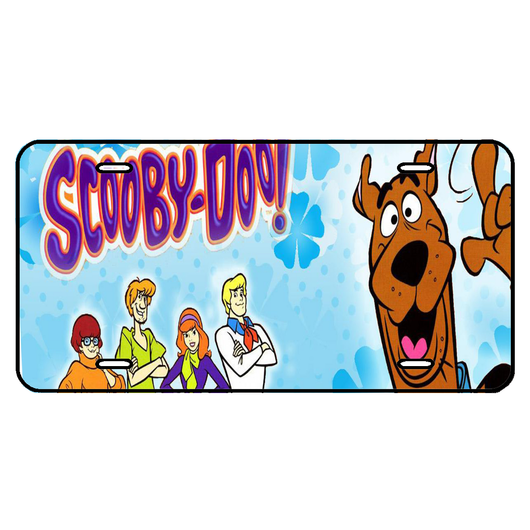 SCOOBY CAR TAG 4
