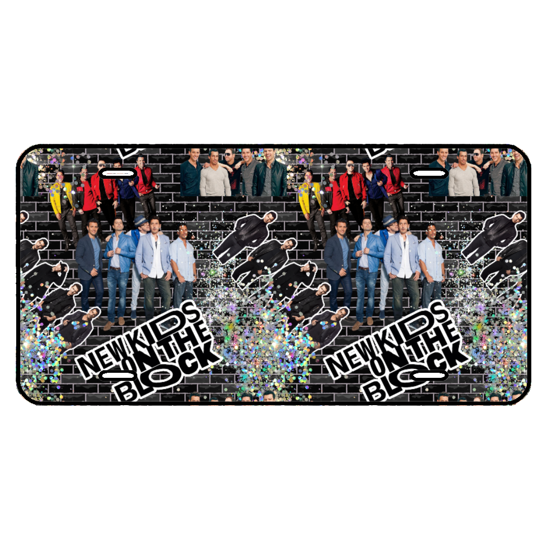 NKOTB CAR TAG