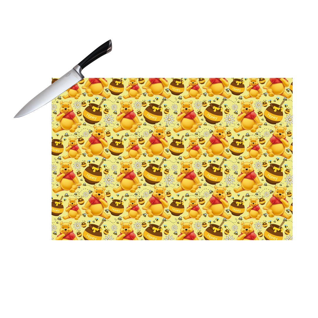 POOH HUNNY POT CUTTING BOARD