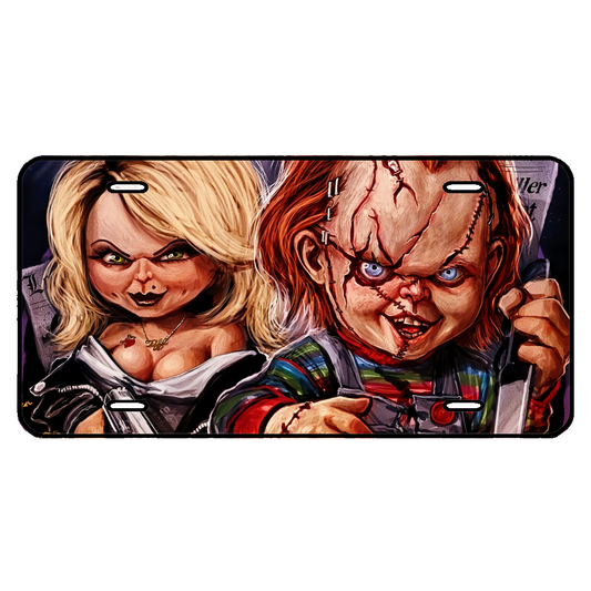 CHUCKY  CAR TAG