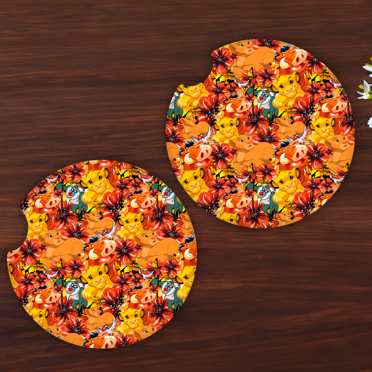 SIMBA car coasters