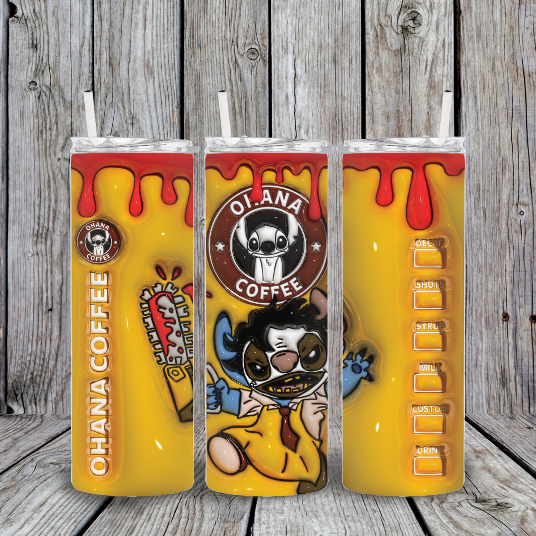 BLUE ALIEN COFFEE HALLOWEEN 22