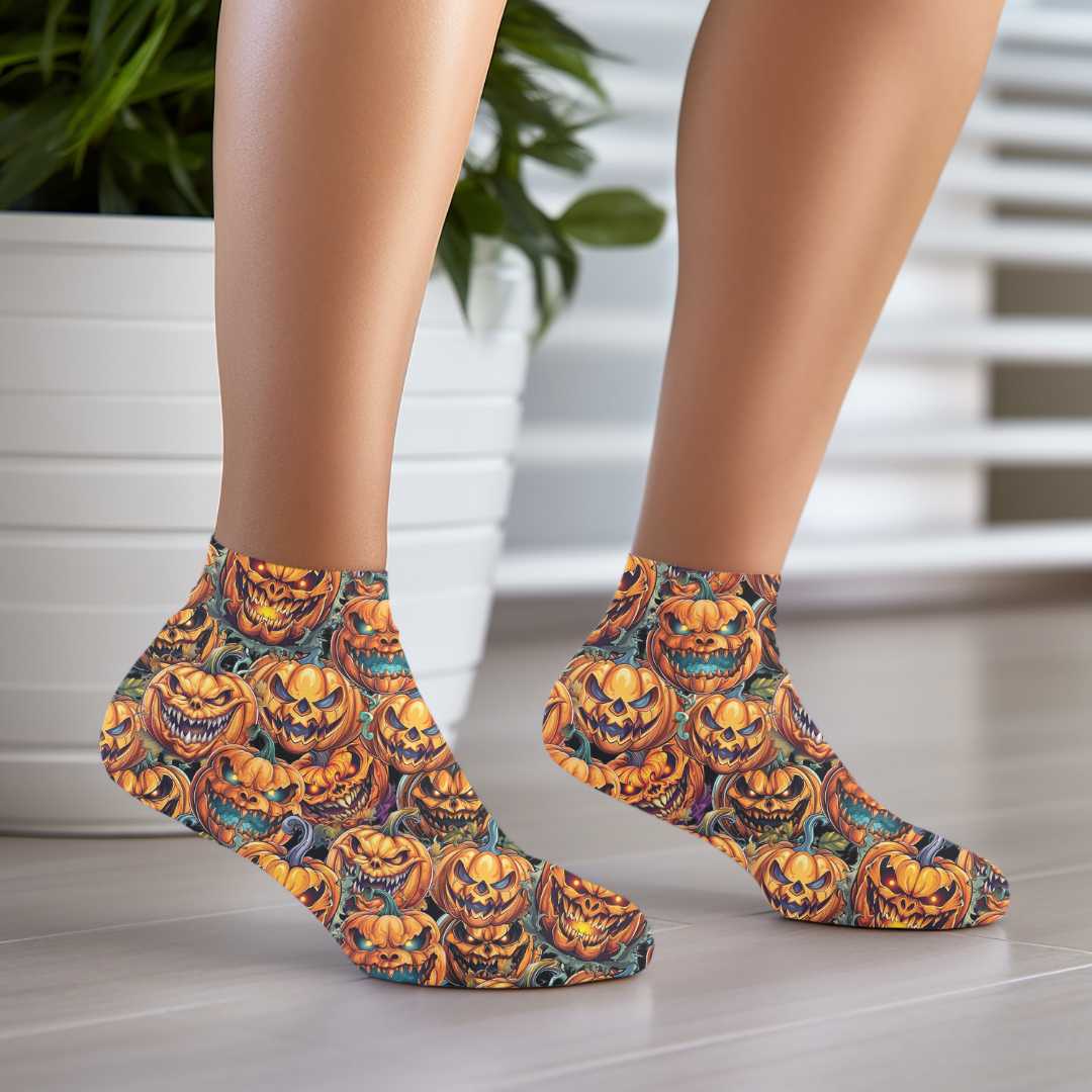 SCARY PUMPKIN SOCKS