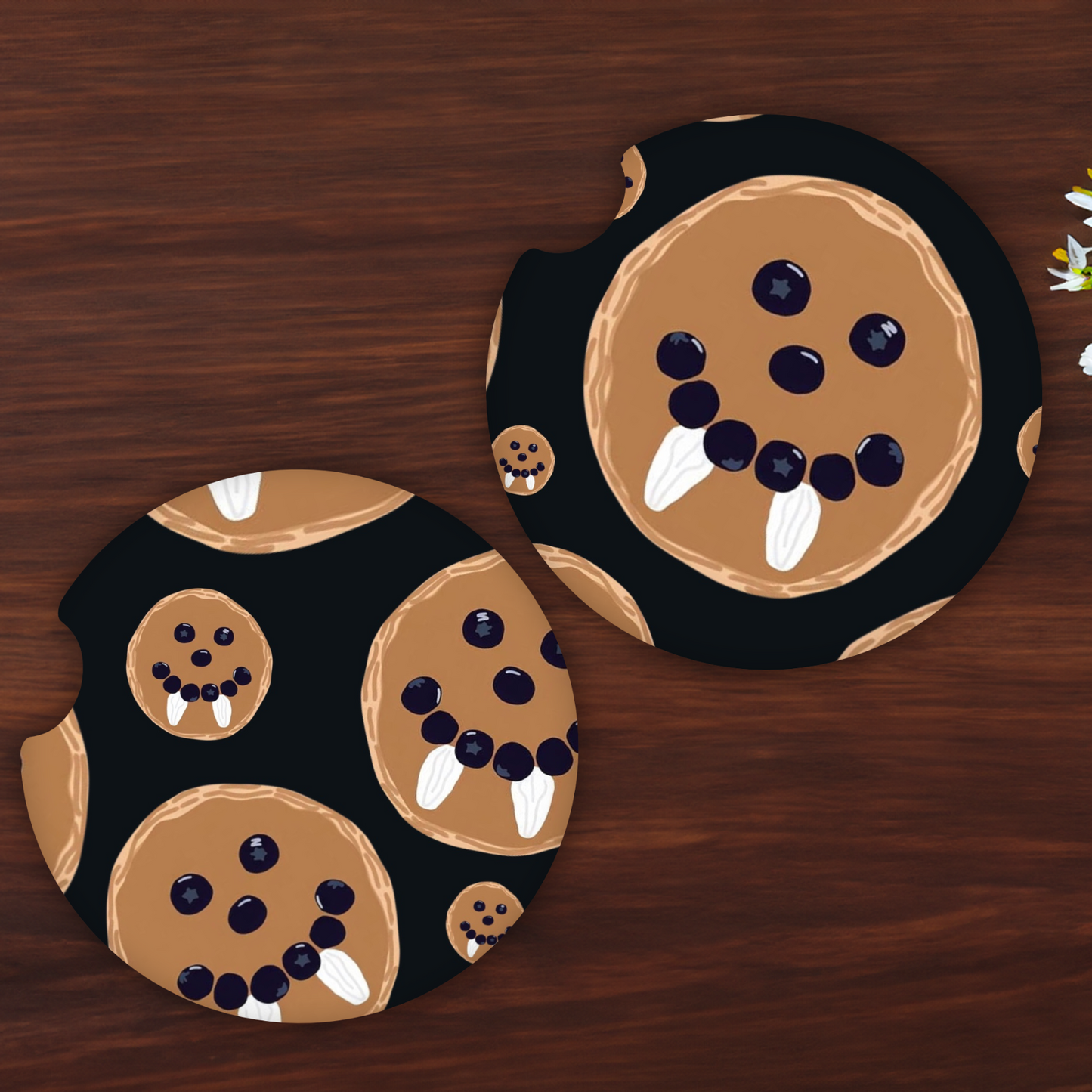 VD PANCAKE car coasters