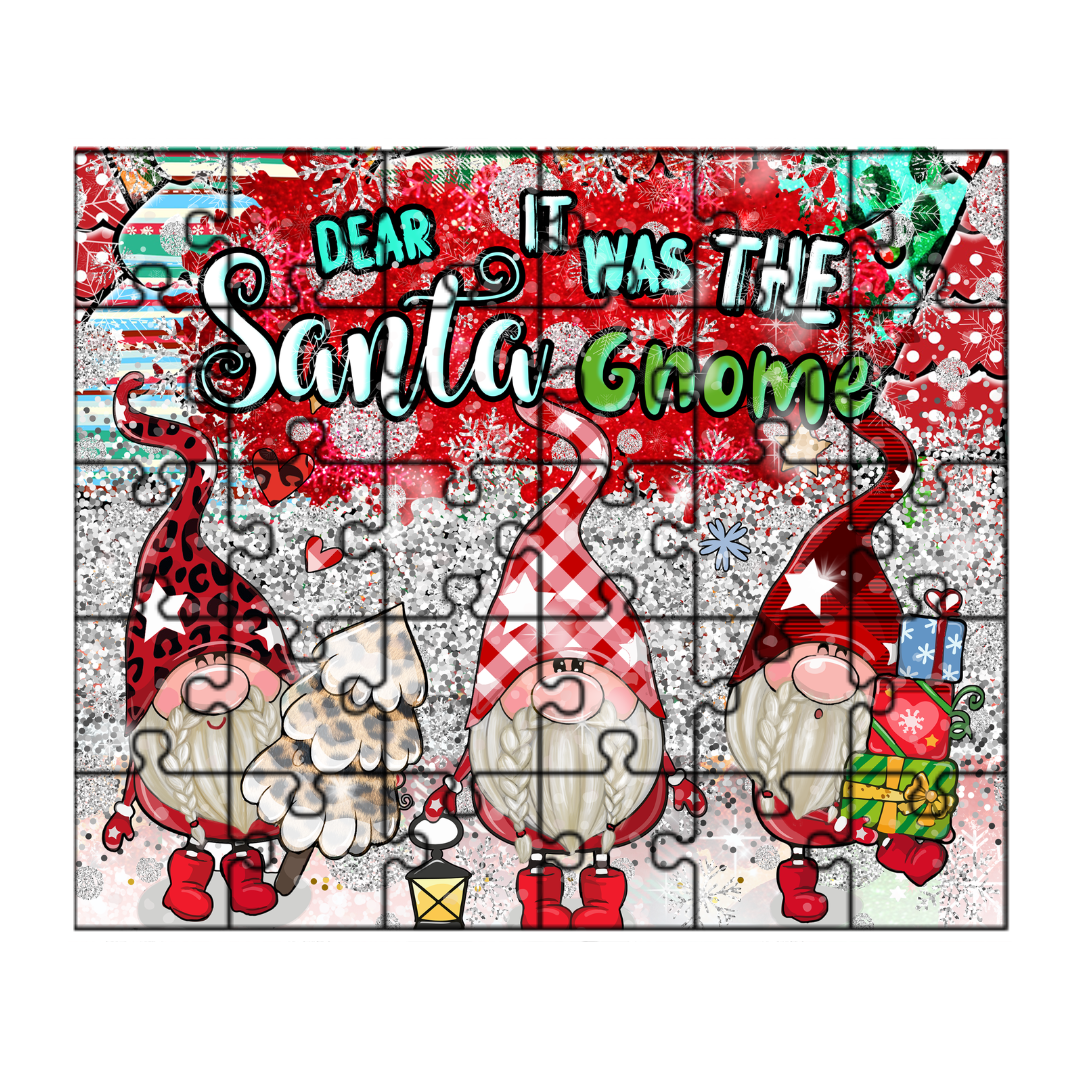 SANTA GNOME PUZZLE