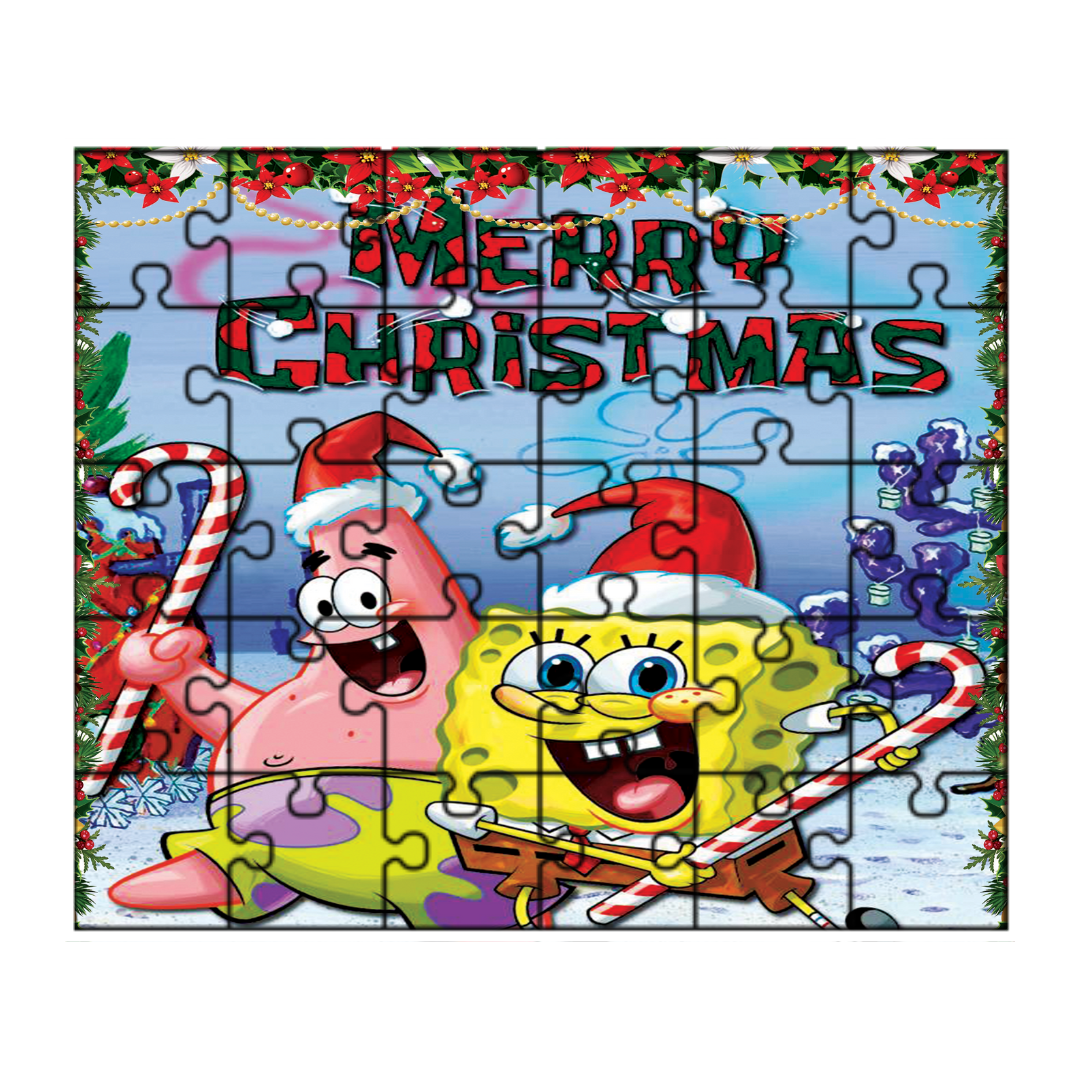 SPONGE BOB CHRISTMAS PUZZLE
