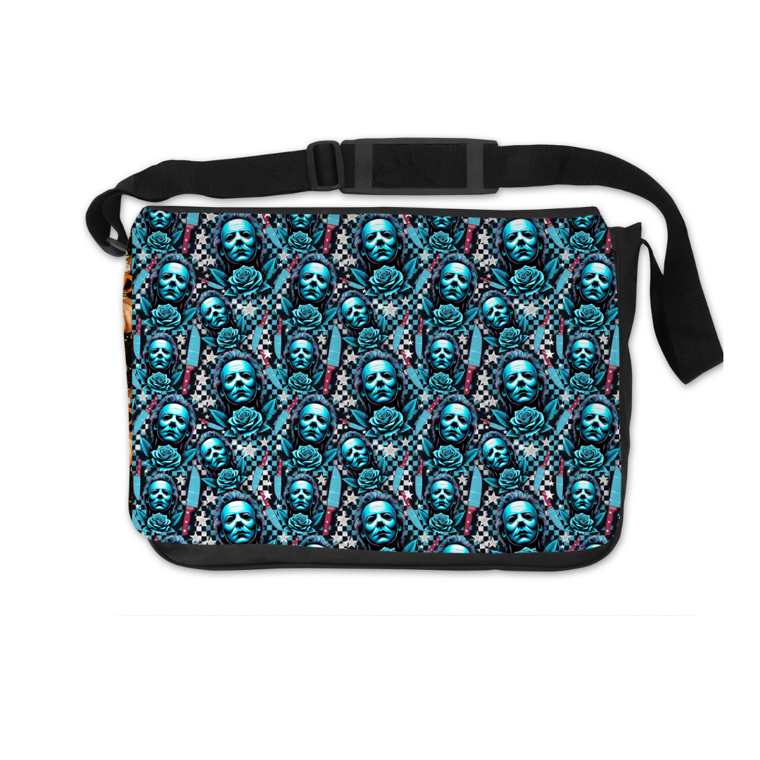 BLUE MICHEAL MESSENGER BAG