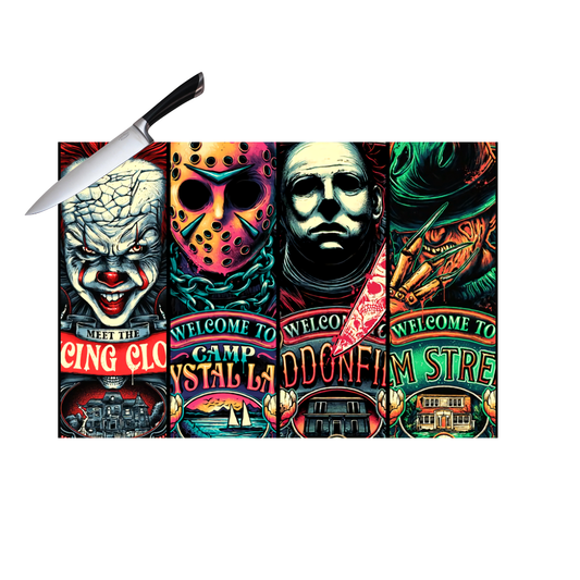 HORROR CUTTING BOARD 17