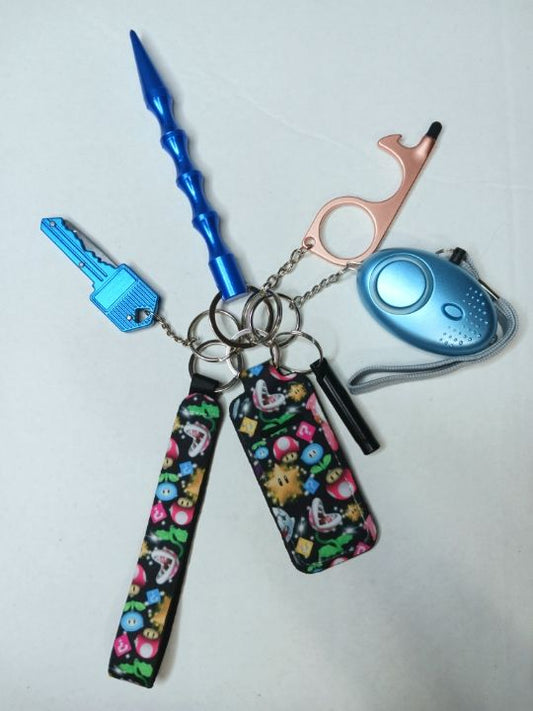 MARIO SAFETY KEYCHAIN