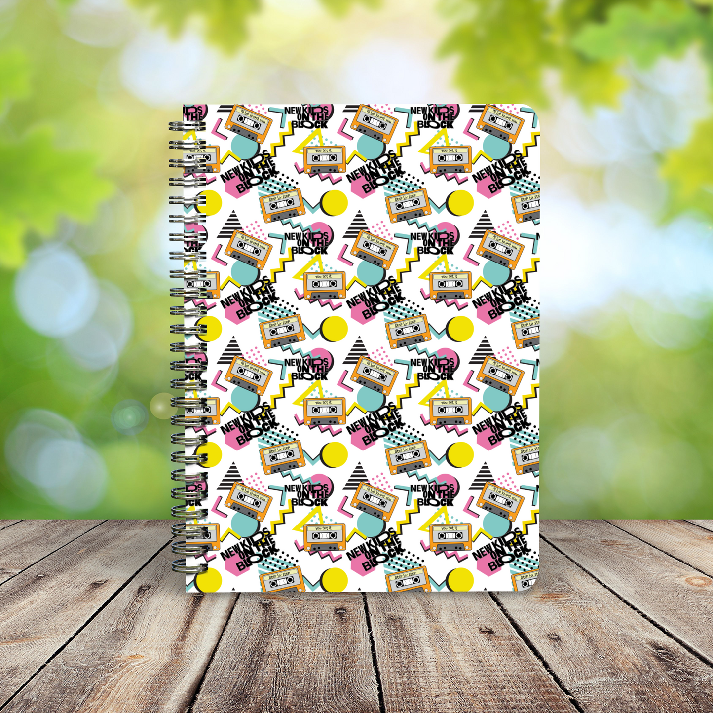 nkotb spiral notebook