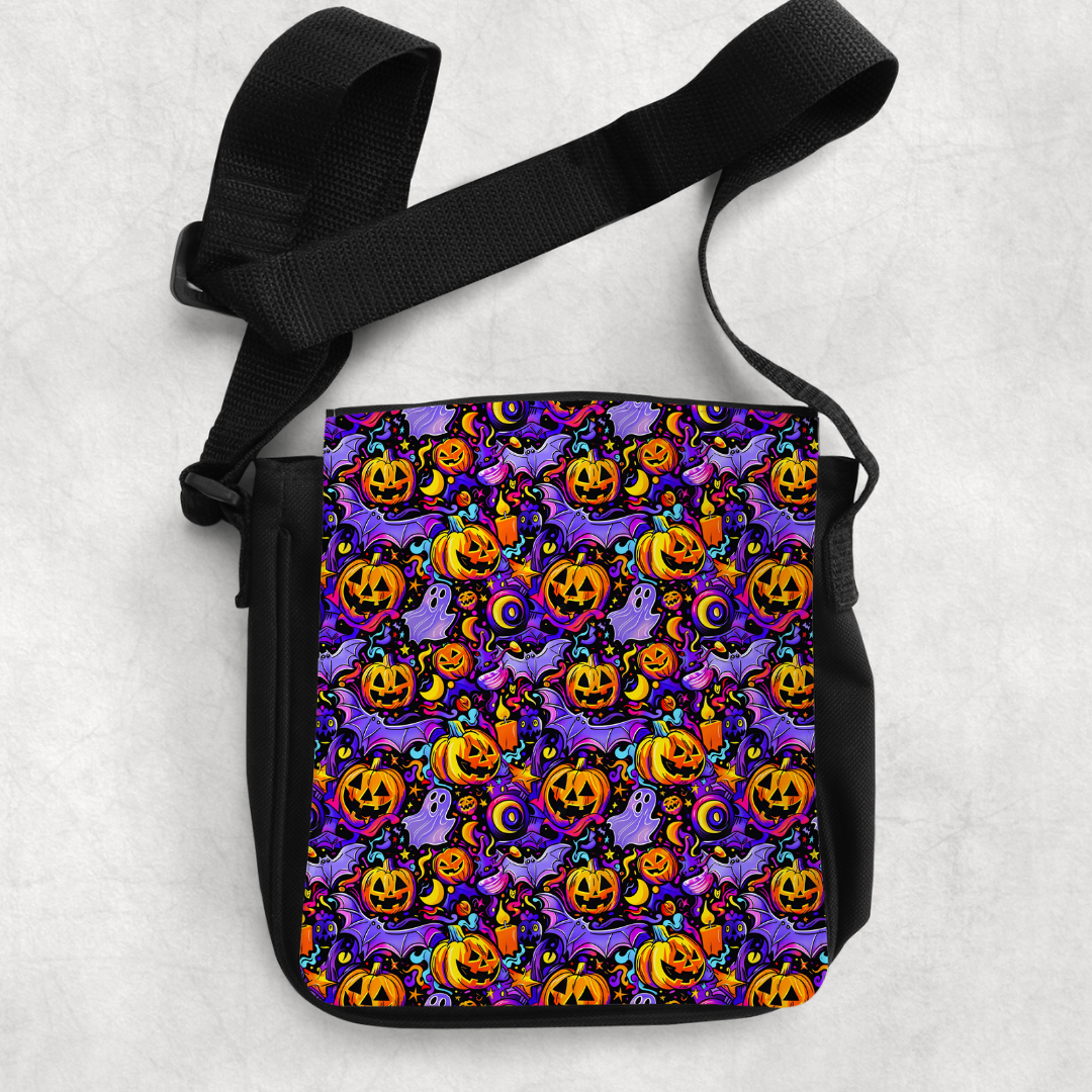 SPOOKY JACKO LATERNS SHOULDER BAG