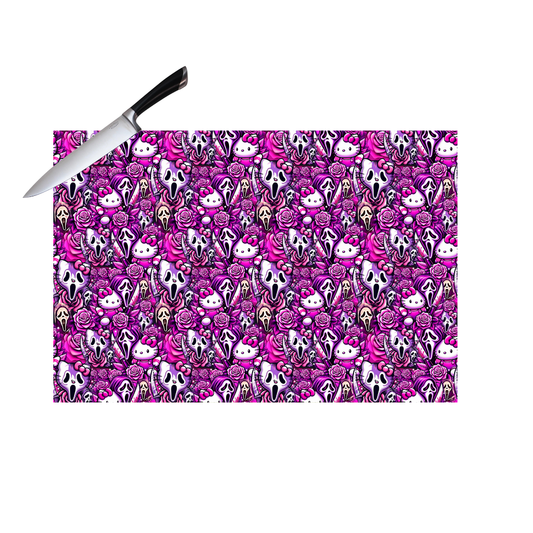 HK GHOSTFACE  CUTTING BOARD