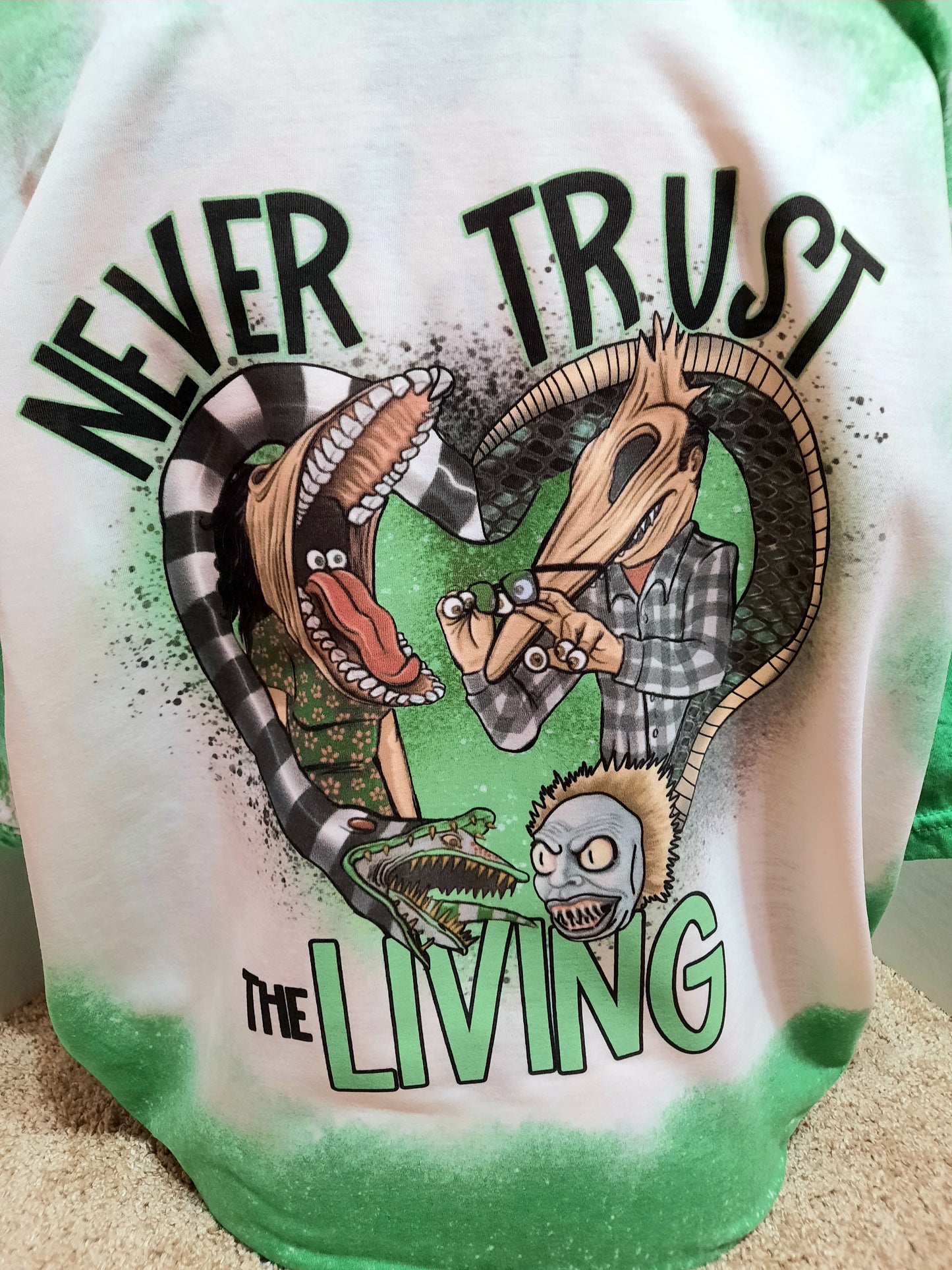 Never trust the living