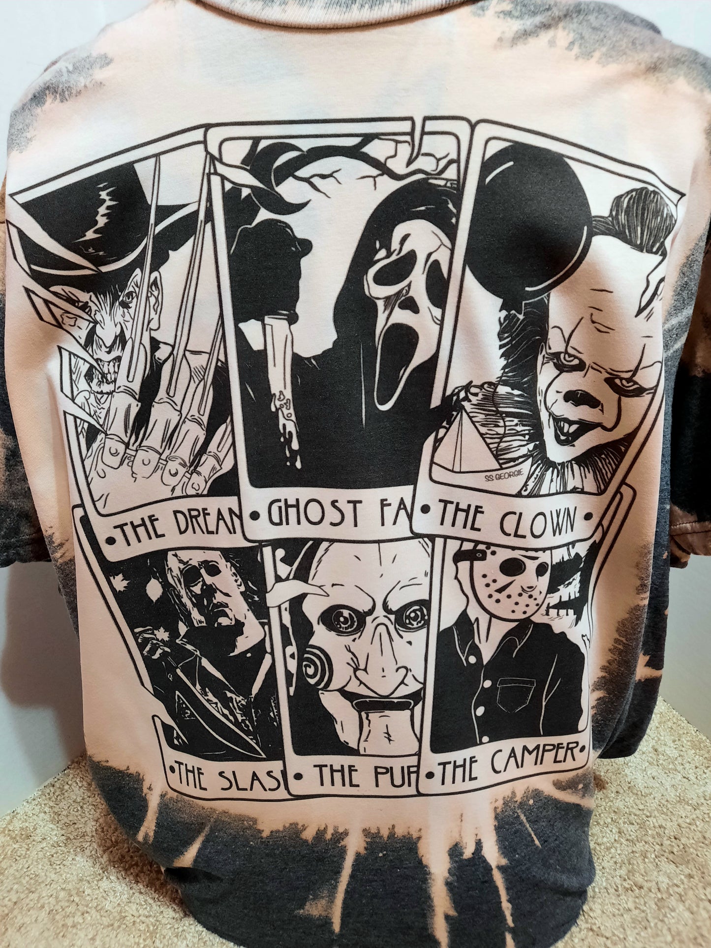 Horror tarot card