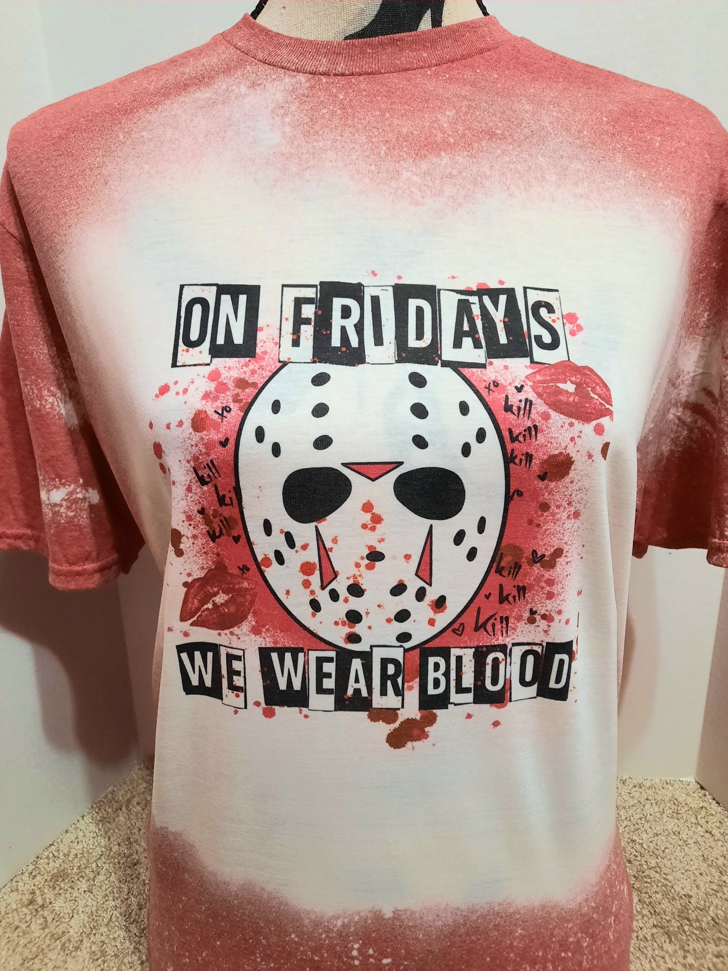 We wear blood