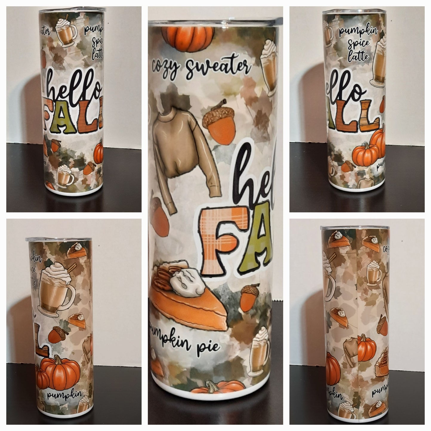 Hello fall tumbler