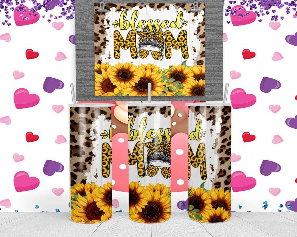 Blessed  mom sunflower
