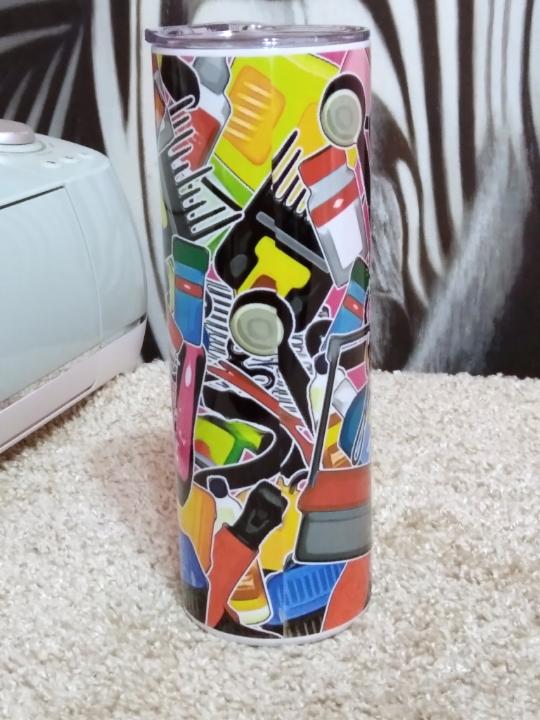 Dog groomer tumbler