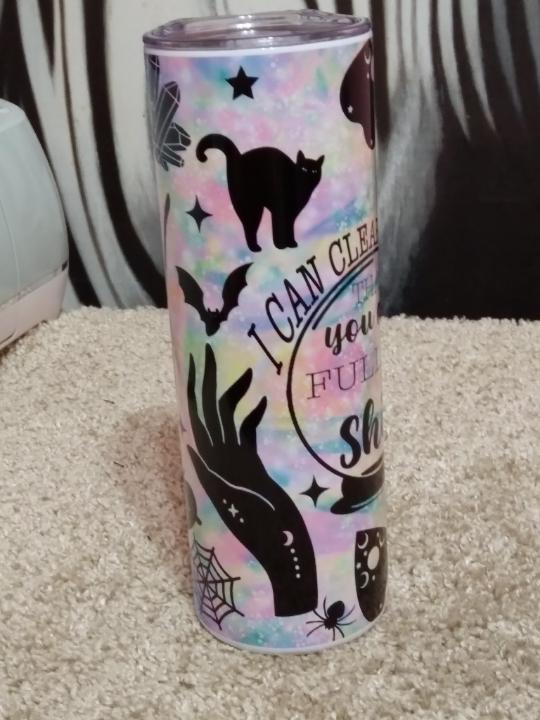 Clearly see tumbler