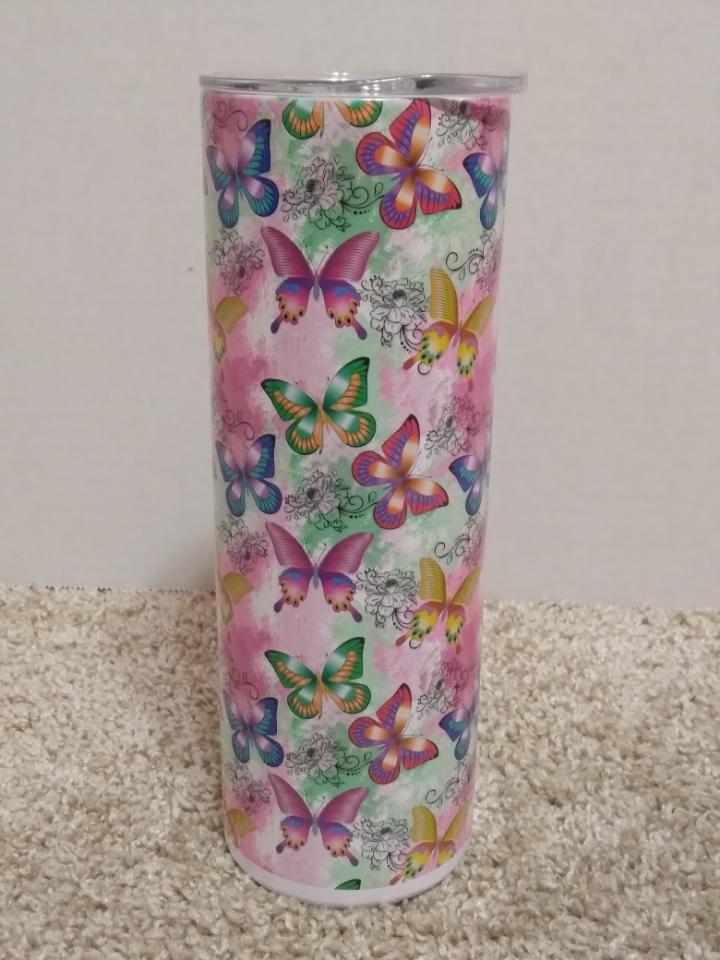 Butterfly tumbler