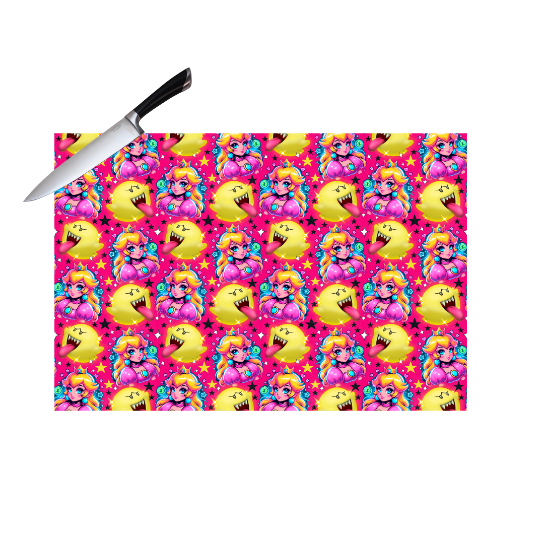 PEACHES  CUTTING BOARD