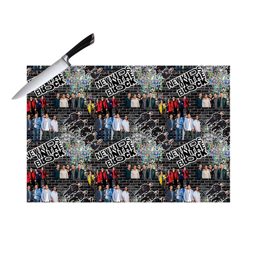 NKOTB CUTTING BOARD