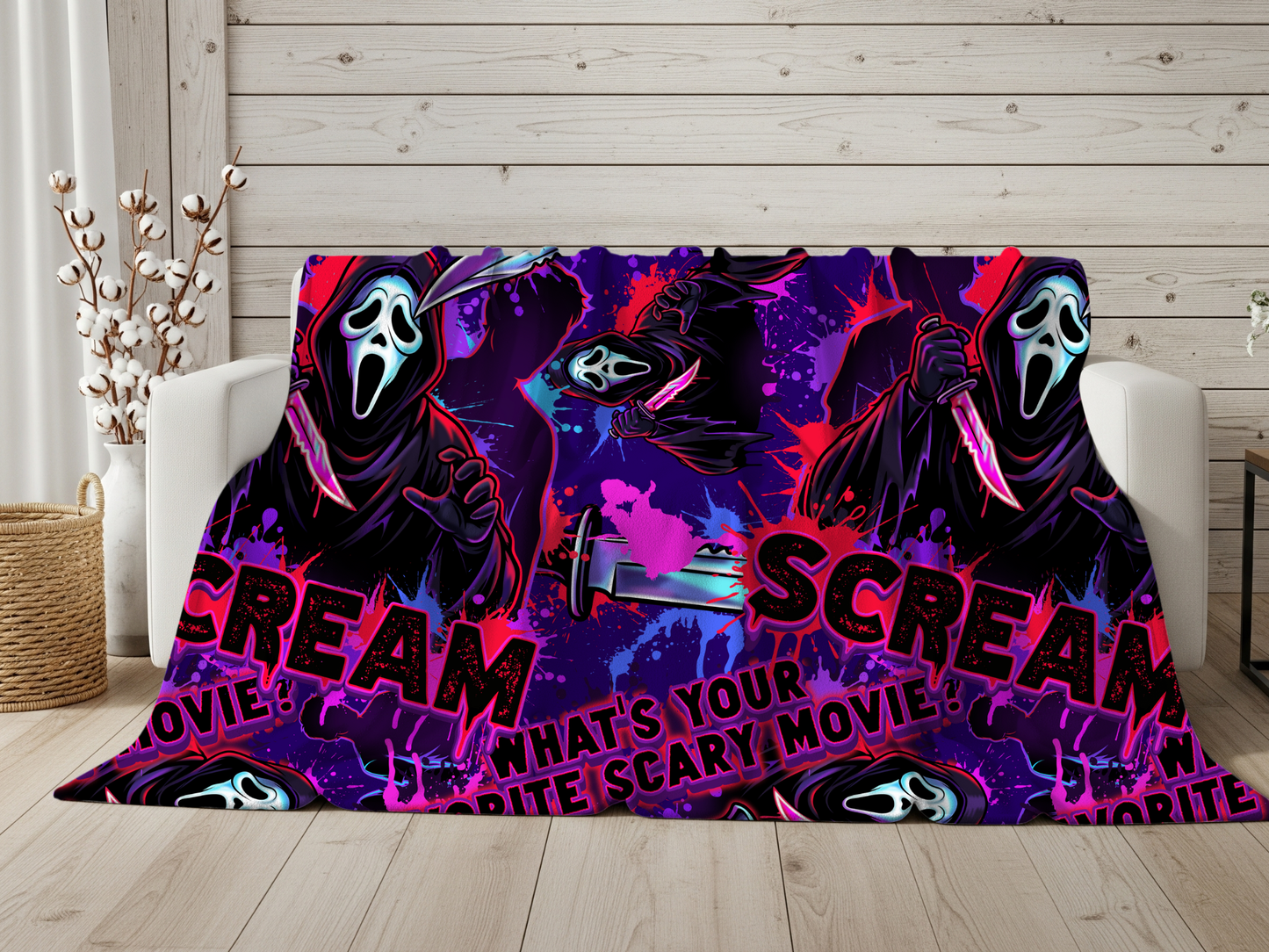 SCREAM GHOSTFACE MINKY