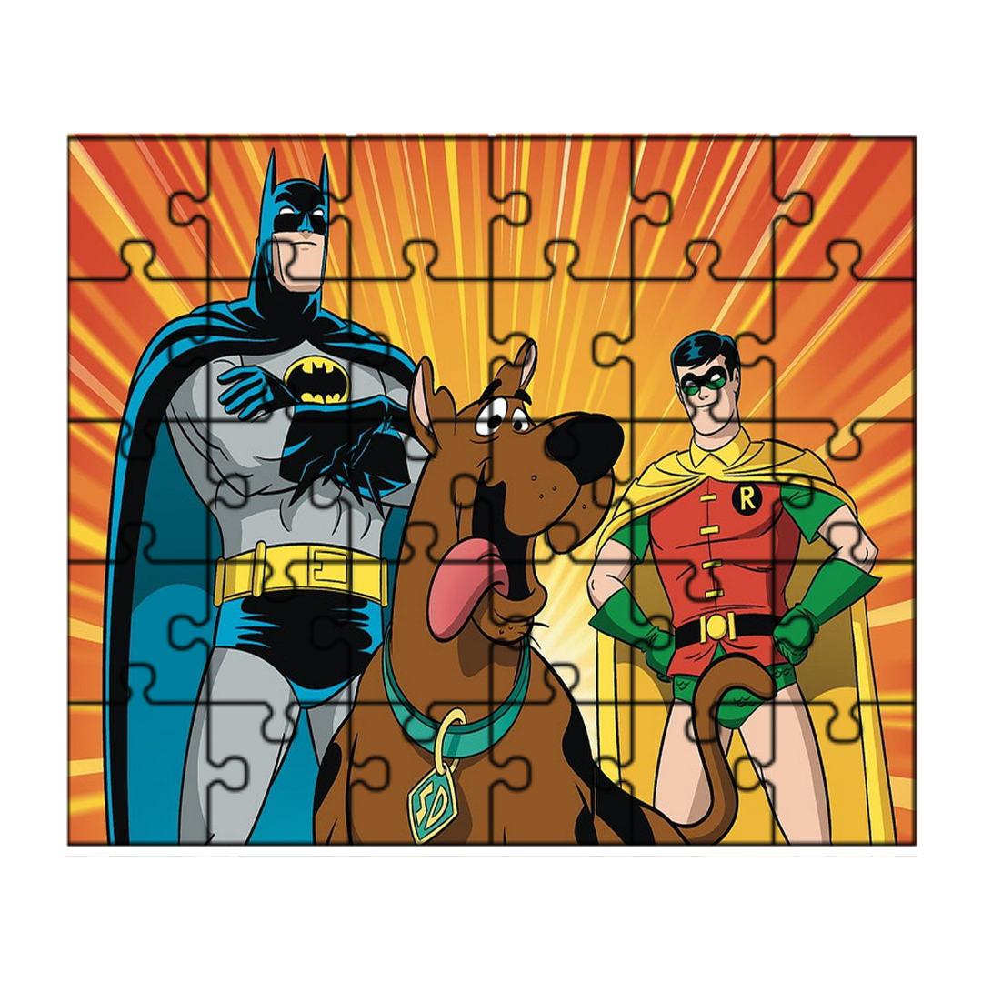 SUPER HERO SCOOBY   PUZZLE