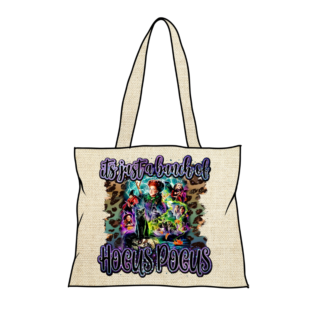 PEACE LOVE  HOCUS POCUS TOTE BAG 2