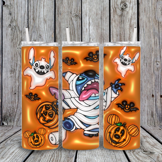 BLUE ALIEN HALLOWEEN 6