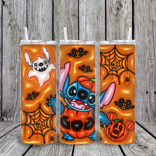 BLUE ALIEN HALLOWEEN 9