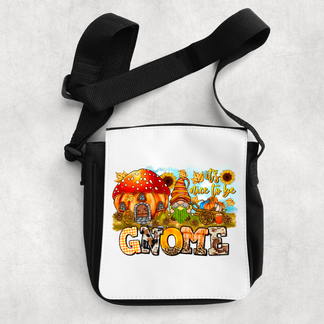 FALL GNOMES SHOULDER BAG