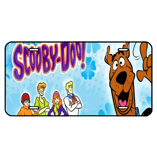 SCOOBY CAR TAG 4