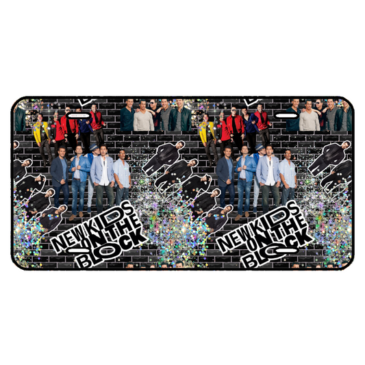 NKOTB CAR TAG