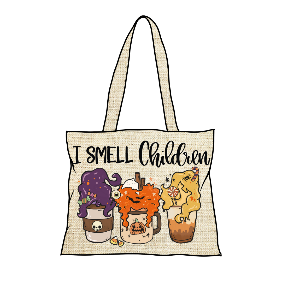 I SMELL CHILDREN TOTE BAG