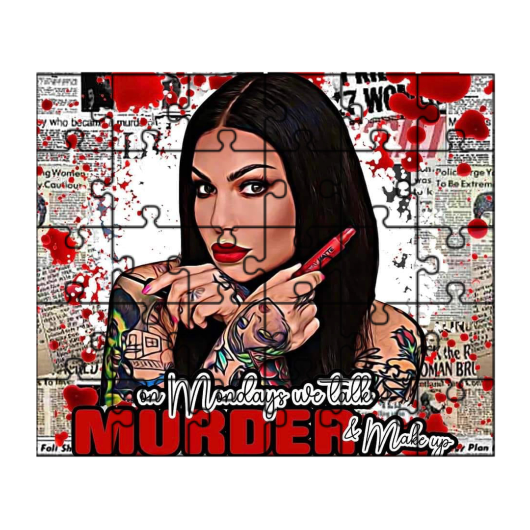 MURDER AND MAKEUP PUZZLE