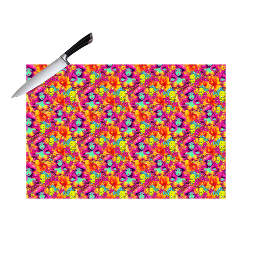 NEON ARIEL  CUTTING BOARD