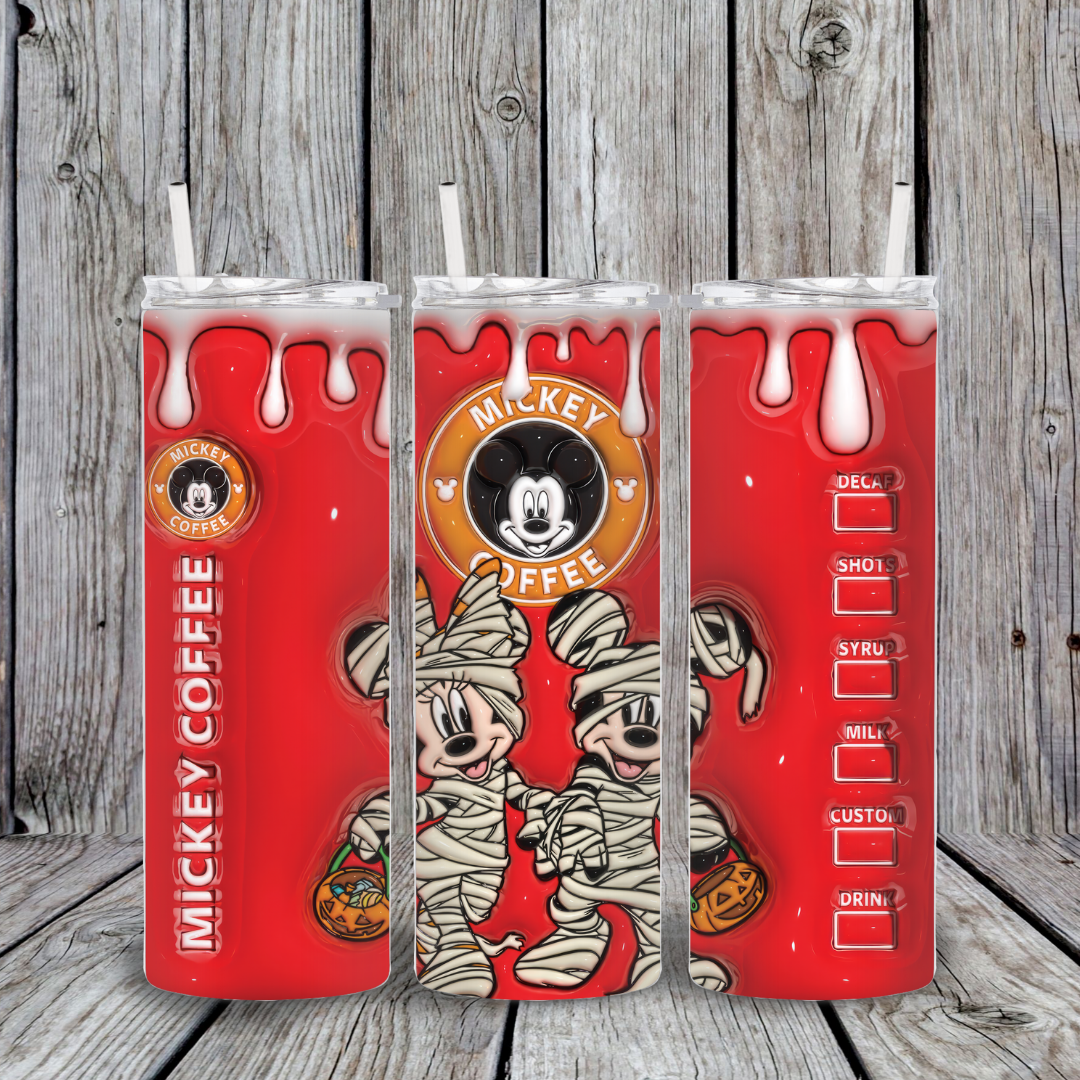 MOUSE COFFEE HALLOWEEN