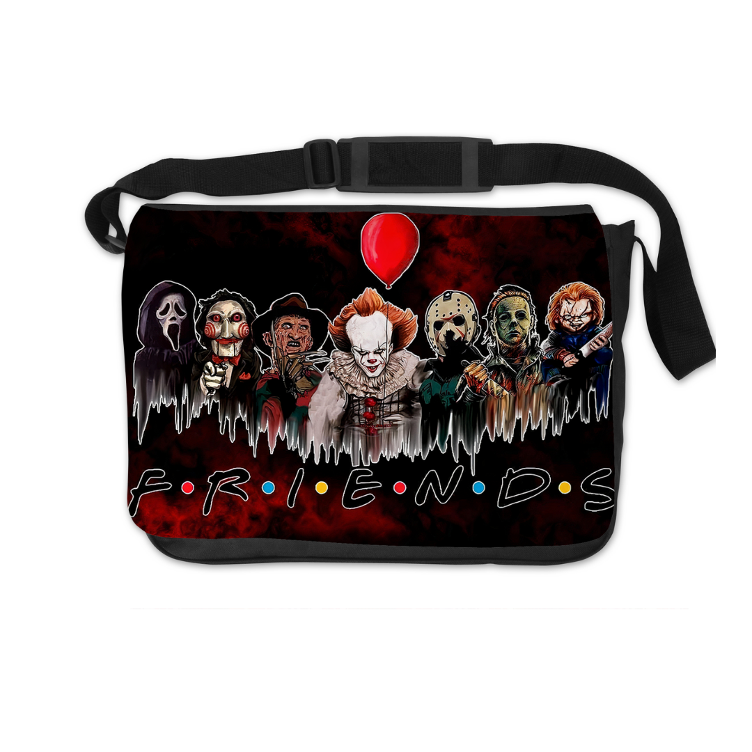 HORROR FRIENDS  MESSENGER BAG