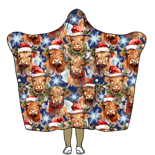 christmas cow