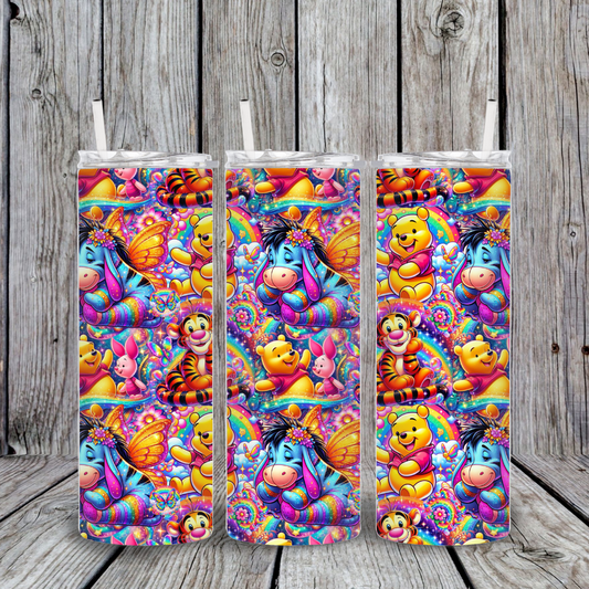 COLORFUL BEAR TUMBLER
