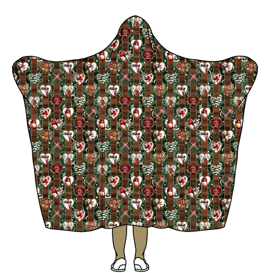 WINTER HEARTS blankets